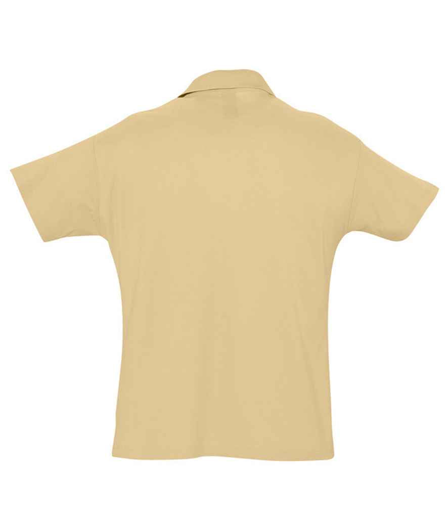 SOL'S SOL'S Summer II Cotton Piqué Polo Shirt - Sand (11342)
