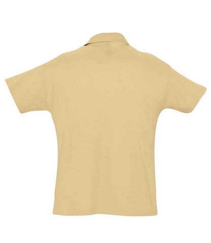 SOL'S SOL'S Summer II Cotton Piqué Polo Shirt - Sand (11342)