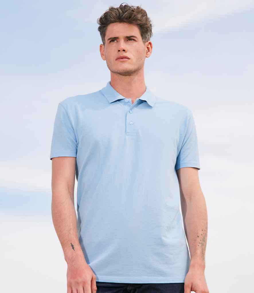SOL'S SOL'S Summer II Cotton Piqué Polo Shirt - Sky Blue (11342)
