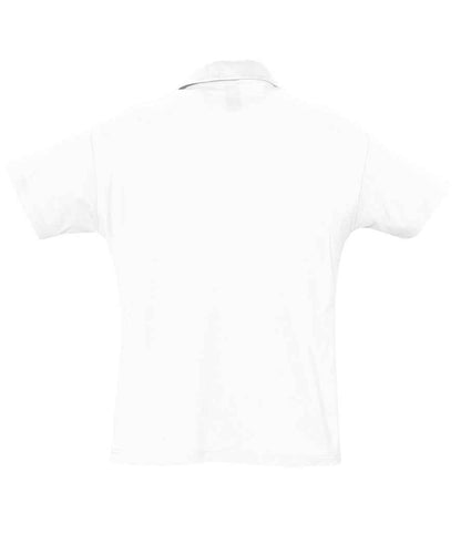 SOL'S SOL'S Summer II Cotton Piqué Polo Shirt - White (11342)