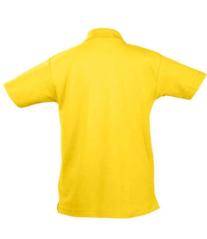 SOL'S SOL'S Kids Summer II Cotton Piqué Polo Shirt - Gold (11344)