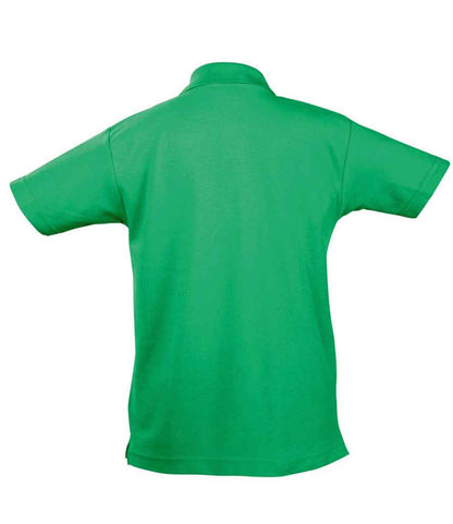 SOL'S SOL'S Kids Summer II Cotton Piqué Polo Shirt - Kelly Green (11344)