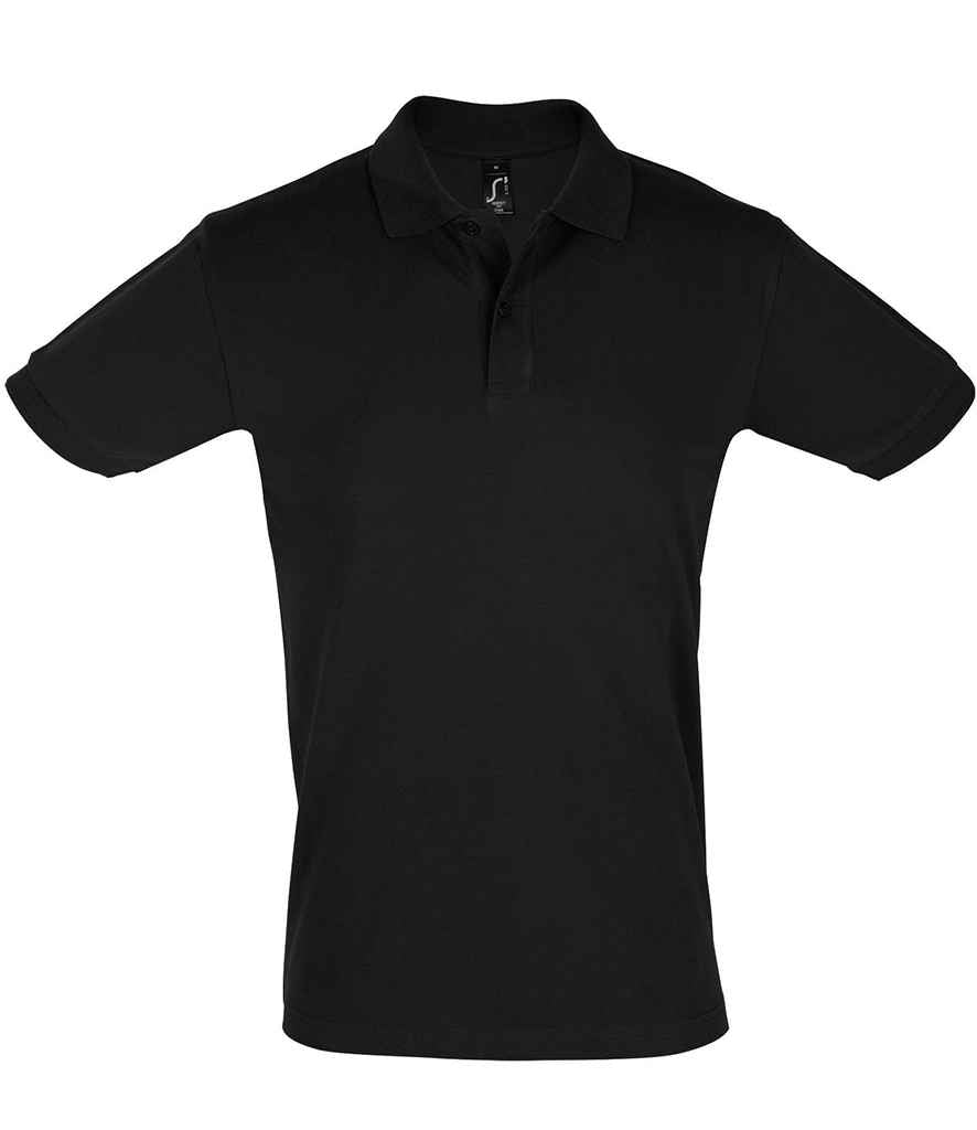 SOL'S SOL'S Perfect Cotton Piqué Polo Shirt - Black (11346)