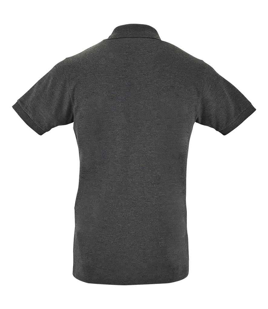 SOL'S SOL'S Perfect Cotton Piqué Polo Shirt - Charcoal Marl (11346)