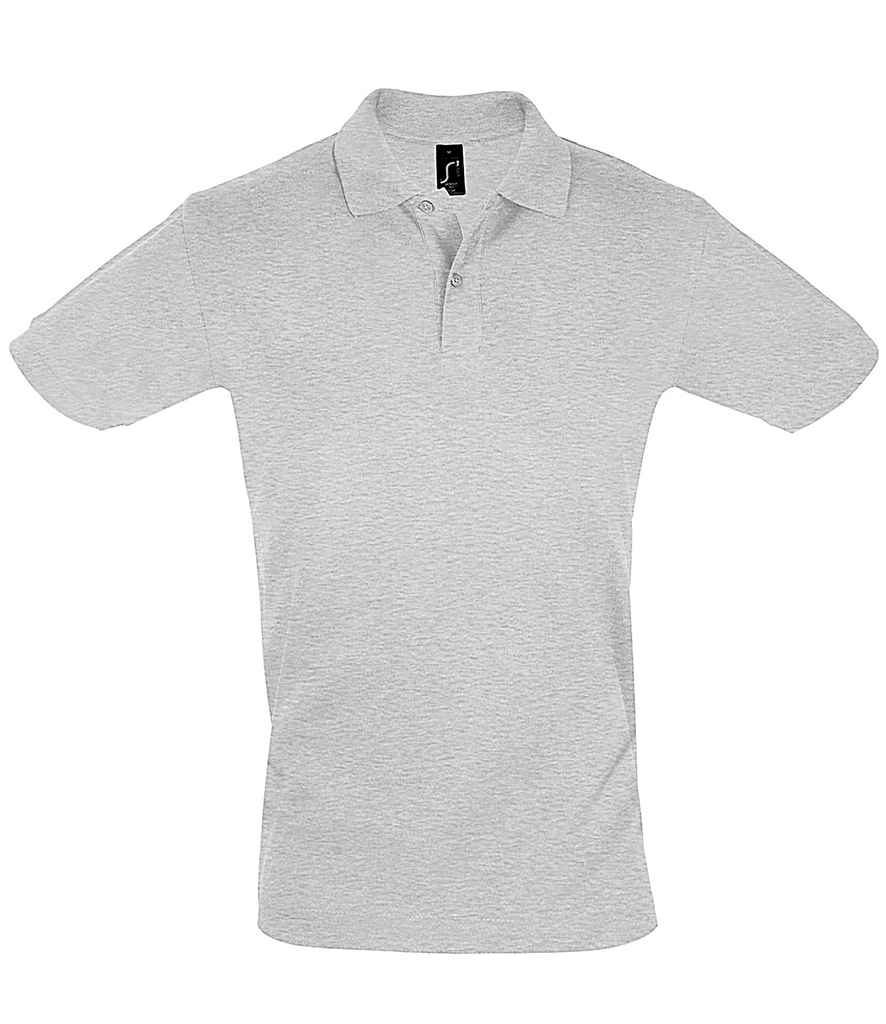 SOL'S SOL'S Perfect Cotton Piqué Polo Shirt - Grey Marl (11346)