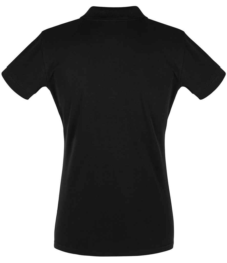 SOL'S SOL'S Ladies Perfect Cotton Piqué Polo Shirt - Black (11347)