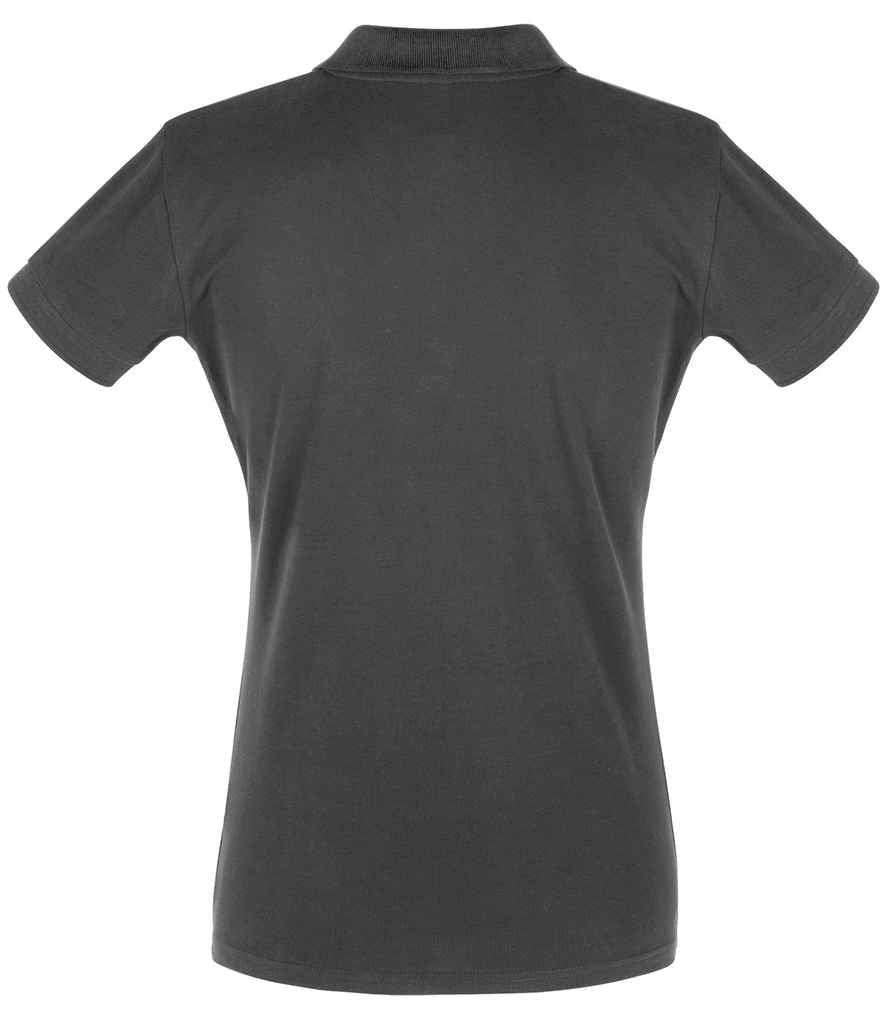 SOL'S SOL'S Ladies Perfect Cotton Piqué Polo Shirt - Dark Grey (11347)