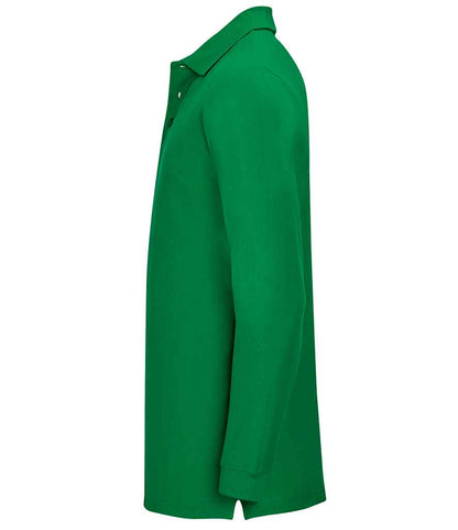 SOL'S SOL'S Winter II Long Sleeve Cotton Piqué Polo Shirt - Kelly Green (11353)