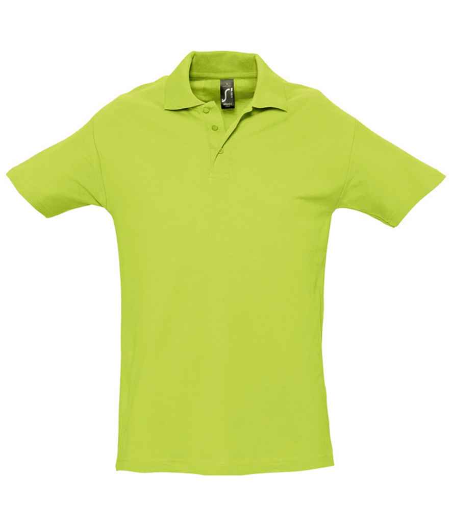 SOL'S SOL'S Spring II Heavy Cotton Piqué Polo Shirt - Apple Green (11362)