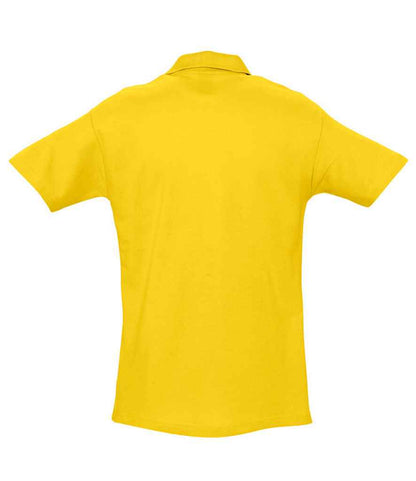 SOL'S SOL'S Spring II Heavy Cotton Piqué Polo Shirt - Gold (11362)