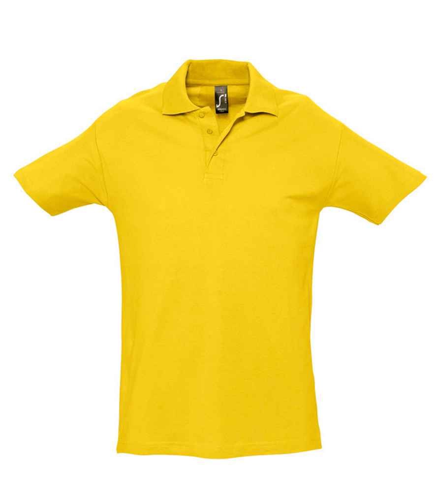 SOL'S SOL'S Spring II Heavy Cotton Piqué Polo Shirt - Gold (11362)