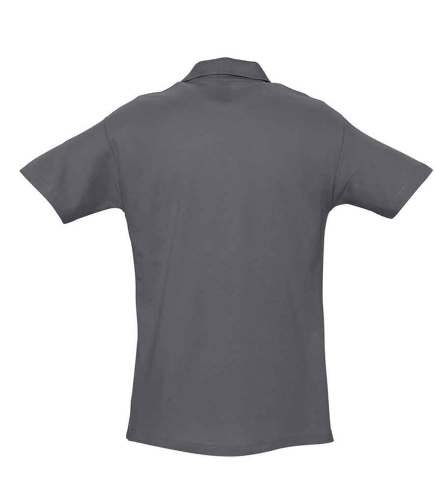 SOL'S SOL'S Spring II Heavy Cotton Piqué Polo Shirt - Mouse Grey (11362)