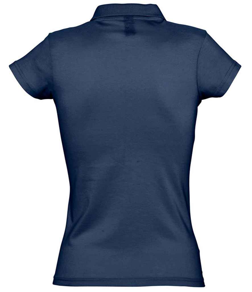 SOL'S SOL'S Ladies Prescott Cotton Jersey Polo Shirt - French Navy (11376)