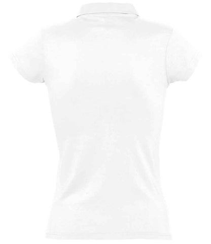 SOL'S SOL'S Ladies Prescott Cotton Jersey Polo Shirt - White (11376)