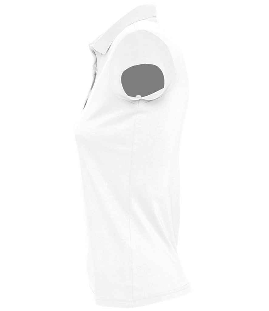 SOL'S SOL'S Ladies Prescott Cotton Jersey Polo Shirt - White (11376)