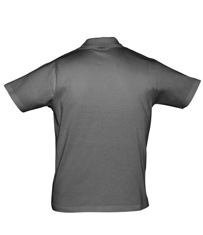 SOL'S SOL'S Prescott Cotton Jersey Polo Shirt - Dark Grey (11377)