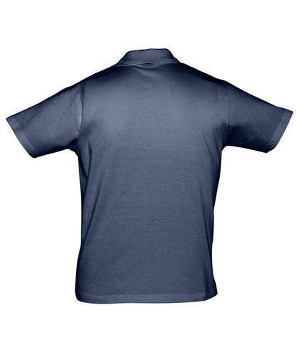 SOL'S SOL'S Prescott Cotton Jersey Polo Shirt - French Navy (11377)