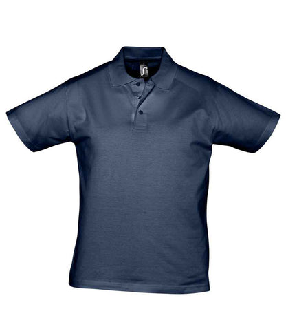 SOL'S SOL'S Prescott Cotton Jersey Polo Shirt - French Navy (11377)