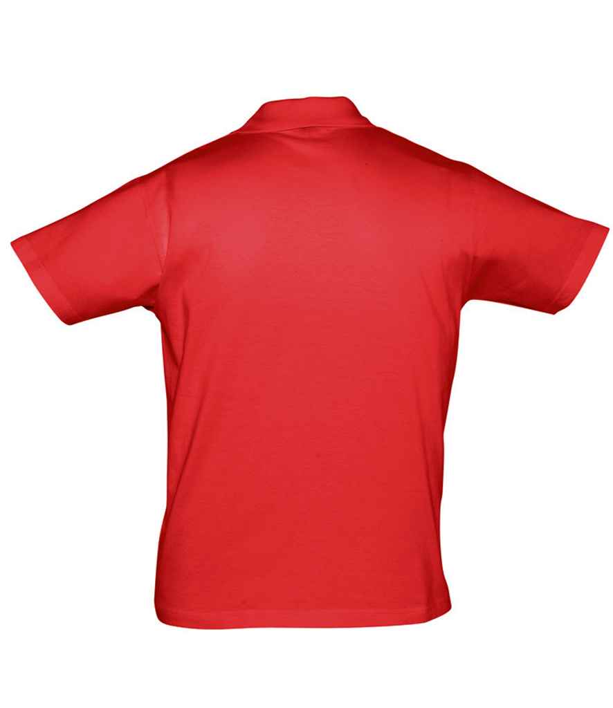 SOL'S SOL'S Prescott Cotton Jersey Polo Shirt - Red (11377)