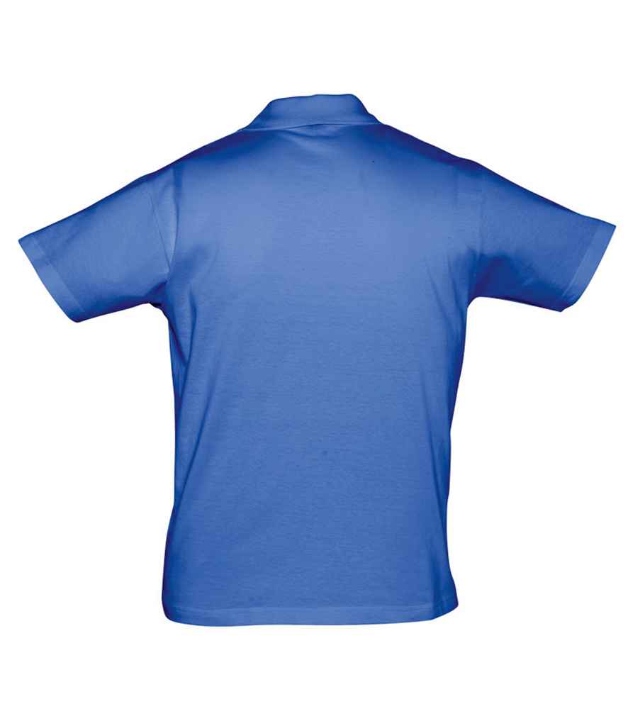 SOL'S SOL'S Prescott Cotton Jersey Polo Shirt - Royal Blue (11377)