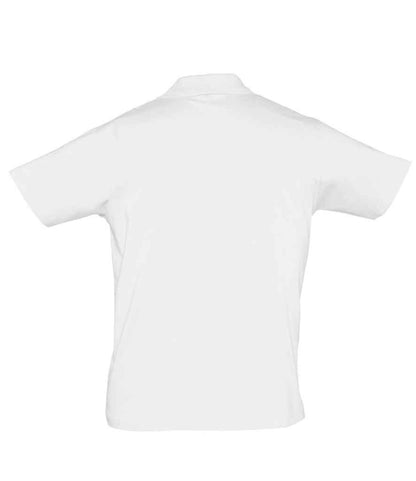 SOL'S SOL'S Prescott Cotton Jersey Polo Shirt - White (11377)