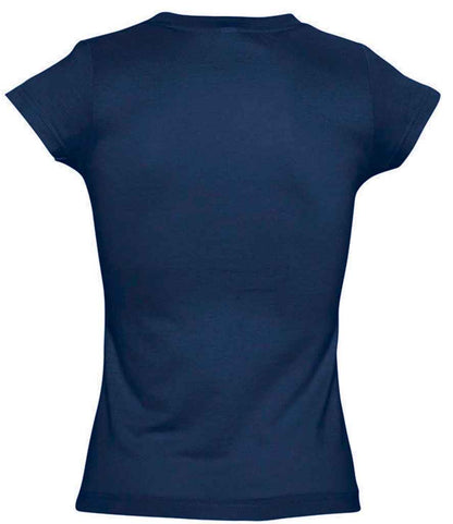 SOL'S SOL'S Ladies Moon V Neck T-Shirt - French Navy (11388)
