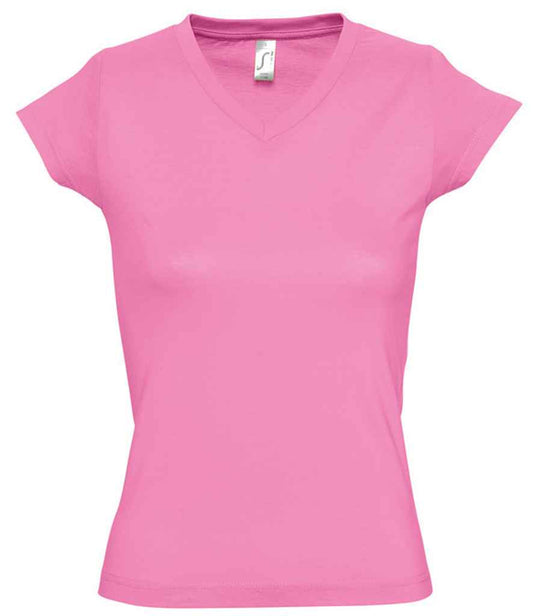 SOL'S SOL'S Ladies Moon V Neck T-Shirt - Orchid Pink (11388)