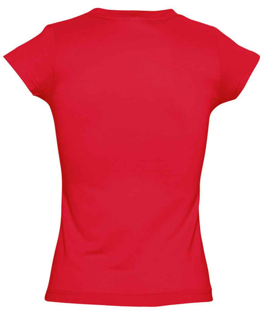 SOL'S SOL'S Ladies Moon V Neck T-Shirt - Red (11388)