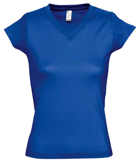 SOL'S SOL'S Ladies Moon V Neck T-Shirt - Royal Blue (11388)