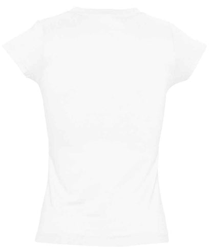 SOL'S SOL'S Ladies Moon V Neck T-Shirt - White (11388)