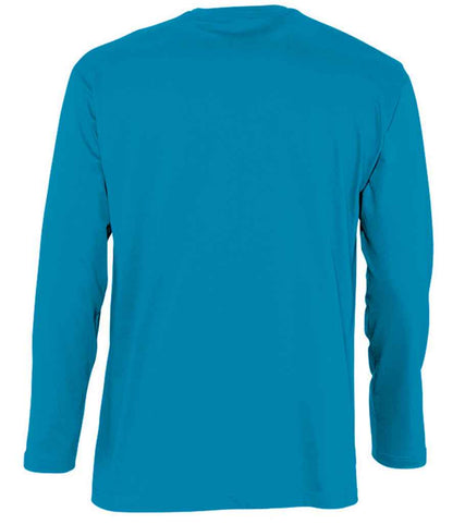 SOL'S SOL'S Monarch Long Sleeve T-Shirt - Aqua (11420)