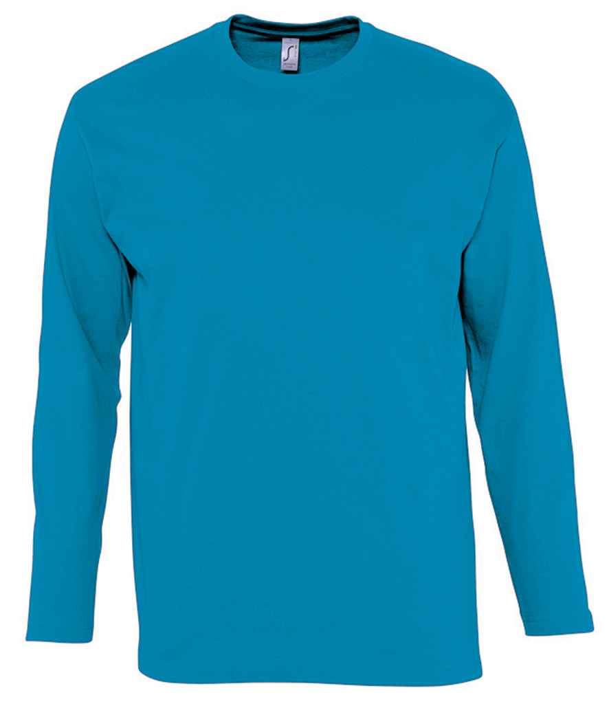 SOL'S SOL'S Monarch Long Sleeve T-Shirt - Aqua (11420)