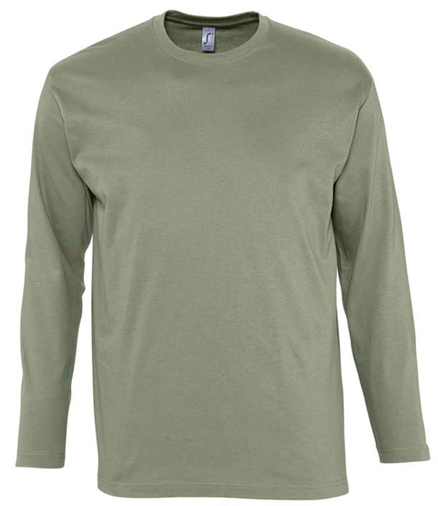 SOL'S SOL'S Monarch Long Sleeve T-Shirt - Khaki (11420)