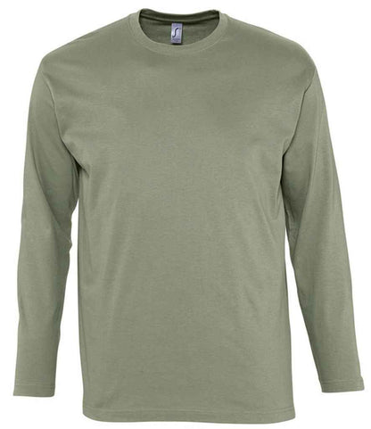 SOL'S SOL'S Monarch Long Sleeve T-Shirt - Khaki (11420)