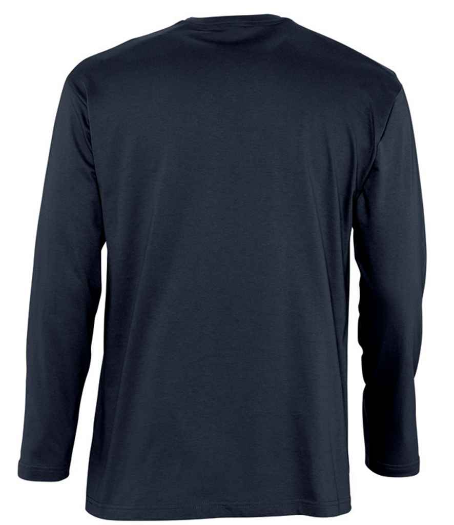 SOL'S SOL'S Monarch Long Sleeve T-Shirt - Navy (11420)