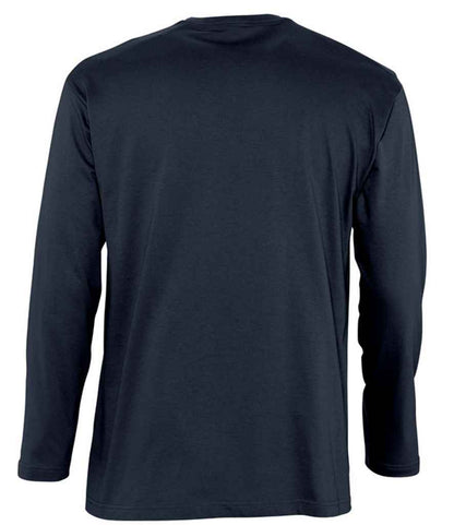 SOL'S SOL'S Monarch Long Sleeve T-Shirt - Navy (11420)
