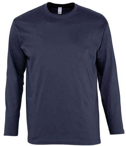 SOL'S SOL'S Monarch Long Sleeve T-Shirt - Navy (11420)