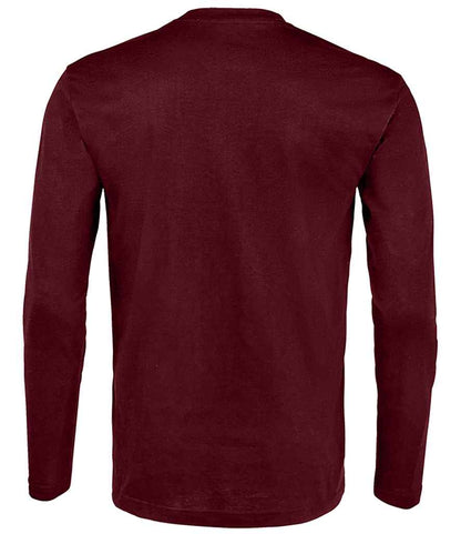 SOL'S SOL'S Monarch Long Sleeve T-Shirt - Oxblood (11420)