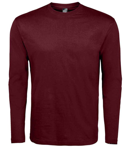 SOL'S SOL'S Monarch Long Sleeve T-Shirt - Oxblood (11420)