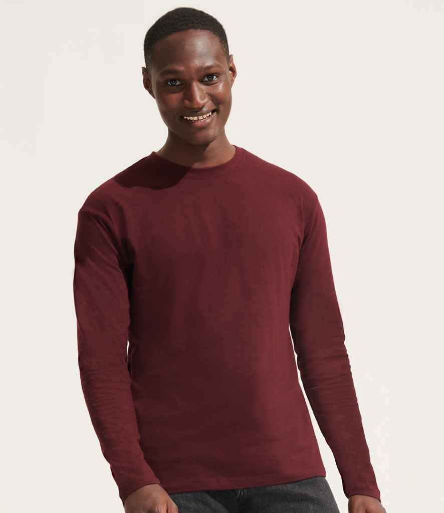 SOL'S SOL'S Monarch Long Sleeve T-Shirt - Oxblood (11420)