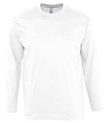 SOL'S SOL'S Monarch Long Sleeve T-Shirt - White (11420)
