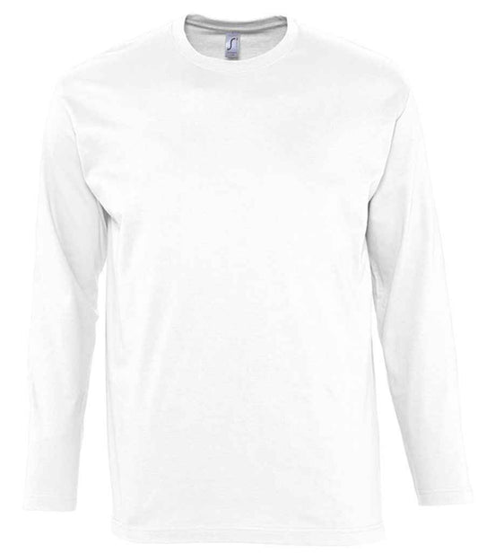 SOL'S SOL'S Monarch Long Sleeve T-Shirt - White (11420)