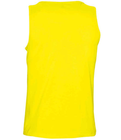 SOL'S SOL'S Justin Tank Top - Lemon (11465)