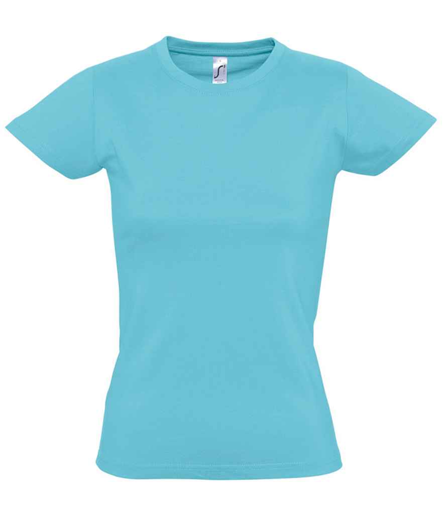 SOL'S SOL'S Ladies Imperial Heavy T-Shirt - Atoll Blue (11502)