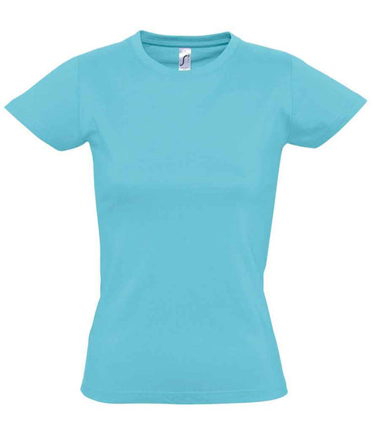 SOL'S SOL'S Ladies Imperial Heavy T-Shirt - Atoll Blue (11502)