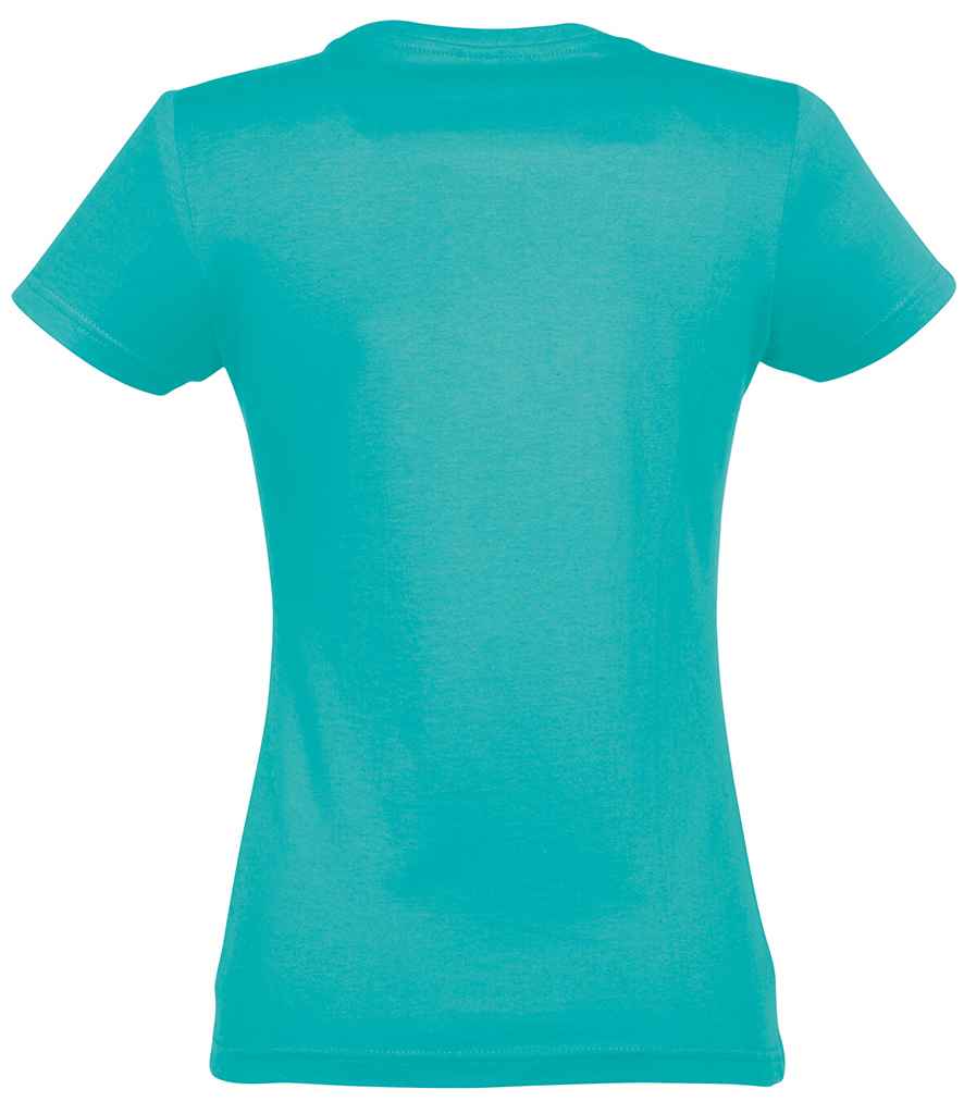 SOL'S SOL'S Ladies Imperial Heavy T-Shirt - Caribbean Blue (11502)