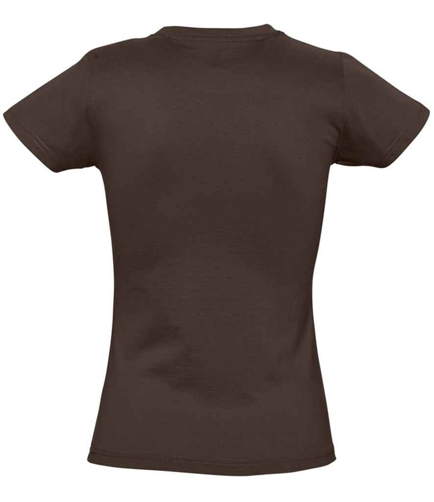 SOL'S SOL'S Ladies Imperial Heavy T-Shirt - Chocolate (11502)