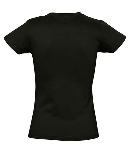 SOL'S SOL'S Ladies Imperial Heavy T-Shirt - Deep Black (11502)