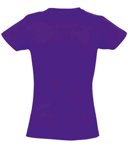 SOL'S SOL'S Ladies Imperial Heavy T-Shirt - Dark Purple (11502)