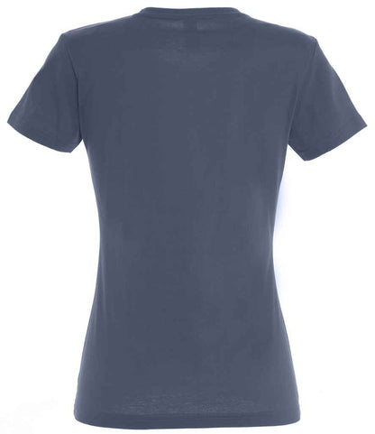 SOL'S SOL'S Ladies Imperial Heavy T-Shirt - Denim (11502)